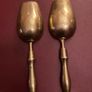 Pair of brass scoops Image 2