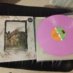 Led Zeppelin IV lp lilac UK 1978