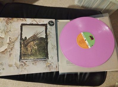 Led Zeppelin IV lp lilac UK 1978