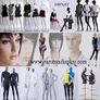 SF-11 Female mannequin full body manikin + 2 free long curly wigs (dark brown and black) +metal stand Head and arms can be rotated Plastic Unbreakable Eco-friendly Image 5