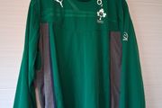 Ireland Rugby Training Top Windcheater. Official Puma Mens Xtra Large. Collect In Dublin Or Receive Via Post.