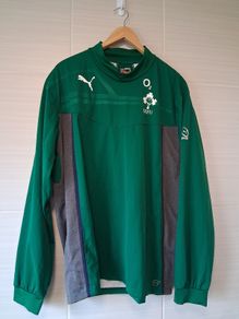 Ireland Rugby Training Top Windcheater. Official Puma Mens Xtra Large. Collect In Dublin Or Receive Via Post.