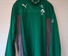 Ireland Rugby Training Top Windcheater. Official Puma Mens Xtra Large. Collect In Dublin Or Receive Via Post.
