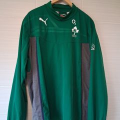 Ireland Rugby Training Top Windcheater. Official Puma Mens Xtra Large. Collect In Dublin Or Receive Via Post.