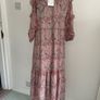 dress Bnwt grey teired grey pattern dress indie + Moi brand T1 10/12 Image 6
