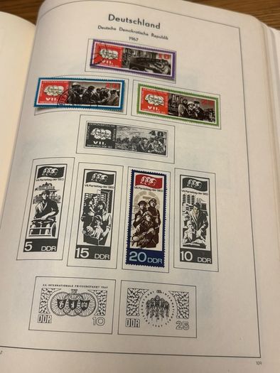 Stamp album GERMANY
