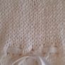 Hand- Knit  Baby's Christening Gown & Jacket Image 5