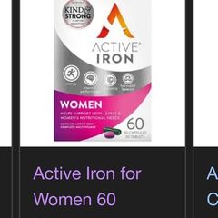 Active Iron women 60 capsules