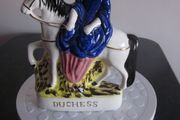 Antique Staffordshire Porcelain Duchess of Cambridge Horseback  Figure circa 1854.
