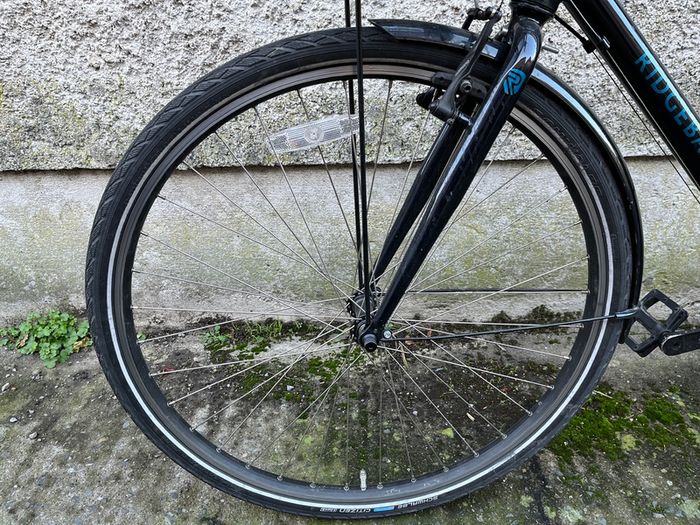 Ridgeback City Bike with Basket and mud guards