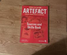 Artefact history student and skills book