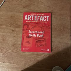 Artefact history student and skills book