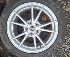 17" Genuine Audi Alloys with tyres