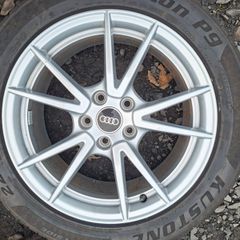 17" Genuine Audi Alloys with tyres