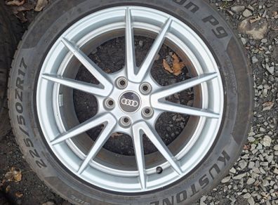 17" Genuine Audi Alloys with tyres