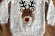 Girls Christmas jumper age 7-8 excellent condition!