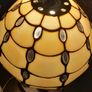 Lovely Tiffany style lamp with glass shade Image 4