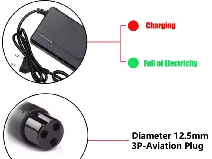 72V Charger 5A 20S Lithium-ion Battery Pack Charger 84V 5A Intelligent Fast Charging EU Plug With Cooling Fan