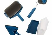 6PCS Paint Roller Brush Set Runner Pro Handle Household Use Wall Edger Painting
