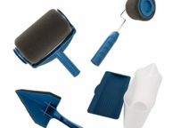 main image for ad 6PCS Paint Roller Brush Set Runner Pro Handle Household Use Wall Edger Painting