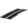 Wheelchair Ramp Loading Ramp Access Ramp Non-Slip Foldable with Safety Edges Max. 270 Kg dim. 183L x 73.5W cm Aluminum Black Image 8