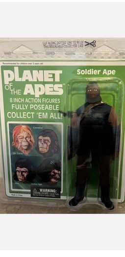 Diamond Select Toys Planet of the Apes Dr. Zaius 8" Action Figure   Plant Of The Apes Zira 8 inch Action Figure Diamond Select   Planet of the Apes Soldier Ape 8 Inch Action Figure Diamond Select   Diamond Select Planet Of The Apes Cornelius Mego Retro Ac