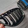 BMW 5 Series E60 E61 M Colors Kidney Grilles Brand New Image 2
