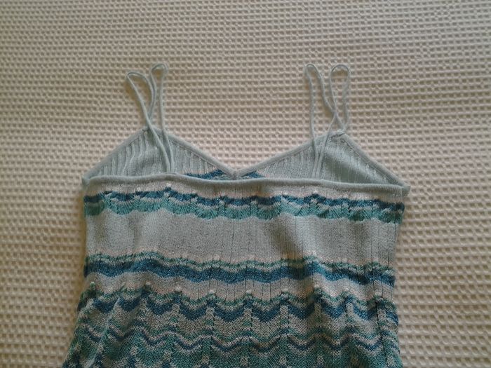 Strappy Top - Blue Stripes - Size 14