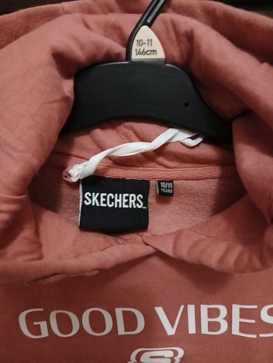 Pink hoodie by Skechers