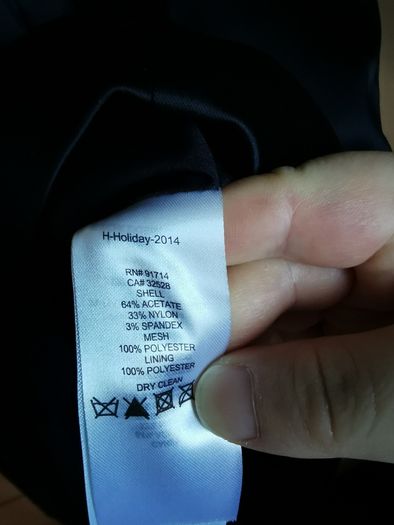 BNWT - Armani Exchange navy dress UK 8