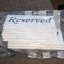 reserved sign for a table Image 2