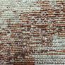 Aged - look Rust coloured rug Image 3