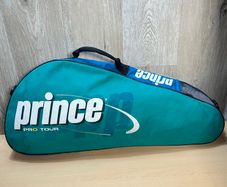 Prince Pro Tour Tennis Carry Racket Bag For 3 Rackets - Multicoloured 90's