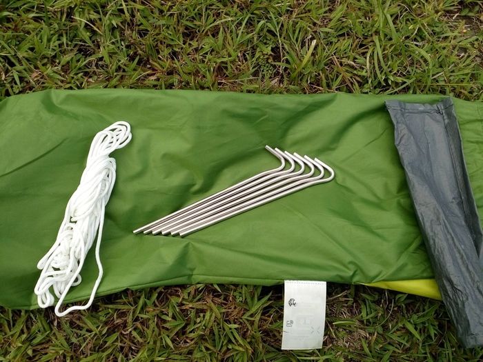 Quechua Camping Tent and Sleeping Bag
