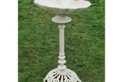 Cast Iron Bird Bath Tall H35