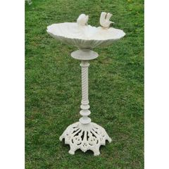 Cast Iron Bird Bath Tall H35
