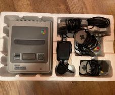 original Super Nintendo bundle with 10 games