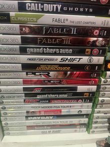 xbox and xbox 360 games