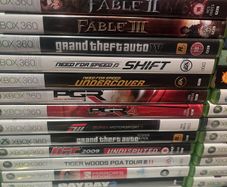 xbox and xbox 360 games