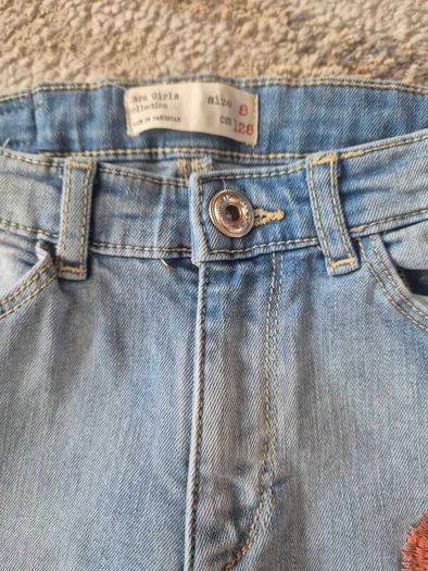 Zara girls 3/4 jeans, size 8y