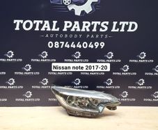 Nissan note headlight