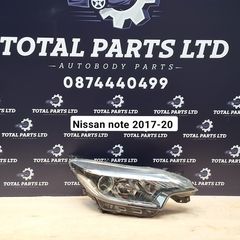 Nissan note headlight