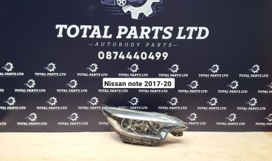 Nissan note headlight