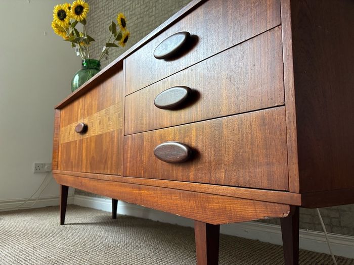 Vintage Retro Mid Century Teak Sideboard