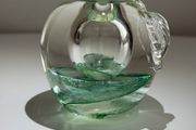 Vintage TVG (Teign Valley Glass) Apple Paperweight