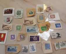 15 x old Irish stamps, perfect for a beginner stamp collector, D18 post 3e