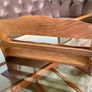 Vintage Mid Century Modern Wooden Spice Rack Shelf Image 6