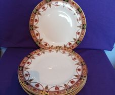 Set Of 5 Arklow  812 Dinner Plates.