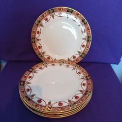 Set Of 5 Arklow  812 Dinner Plates.