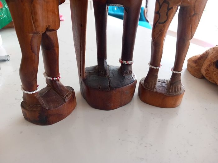 African figurine/statues/ carving ornaments decor masks home wooden hand carved tribal